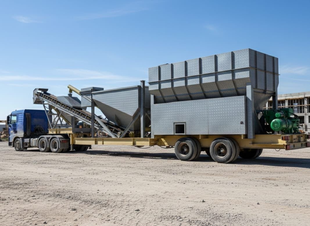 Concrete batching plant